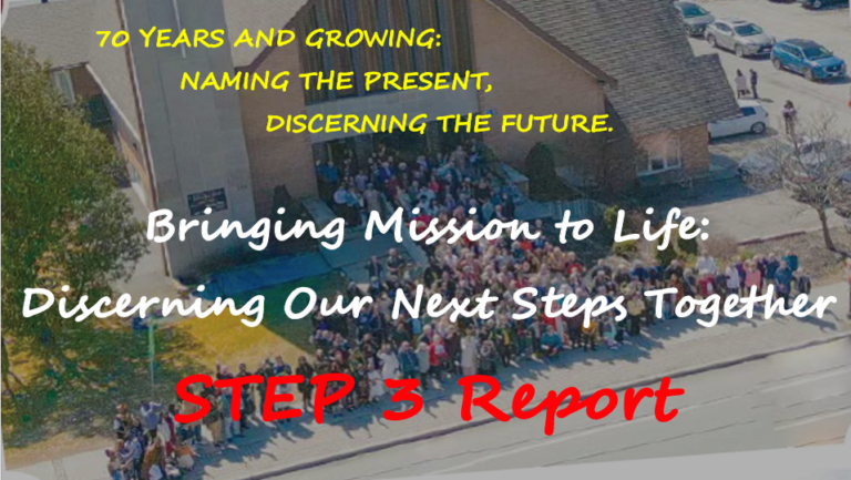Bringing Mission to Life: Discerning Our Next Steps Together